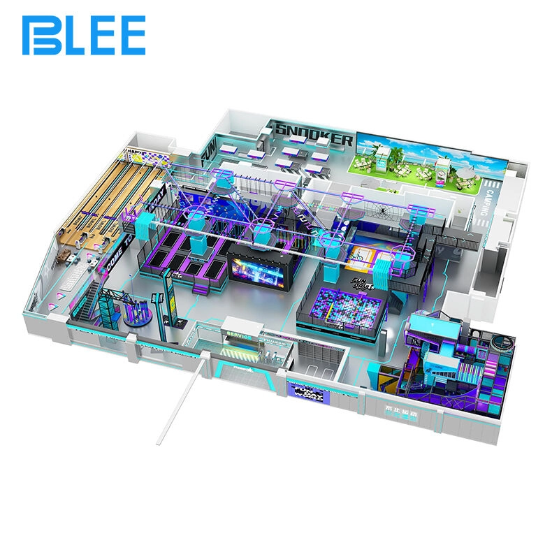 Indoor Adventure Trampoline Park Solution 1 - BLEE