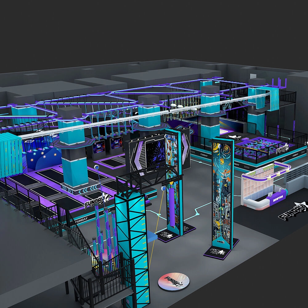 Indoor Adventure Trampoline Park Solution 7 - BLEE