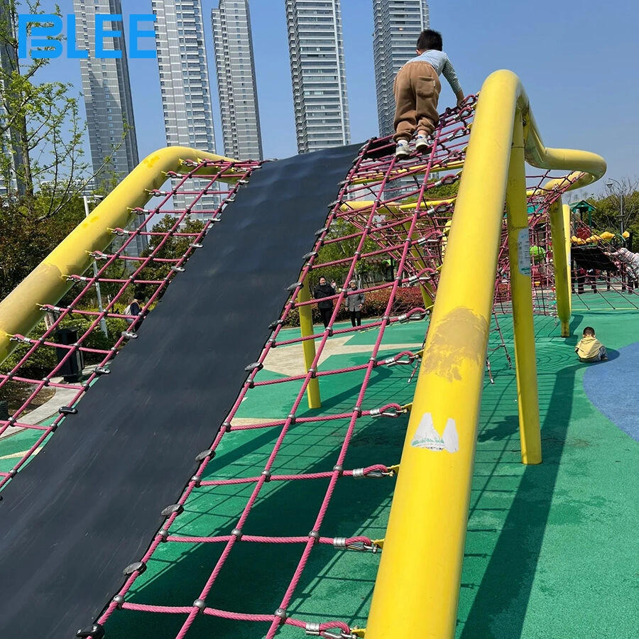 Kids Climbing Rope Net Playground 6 - BLEE