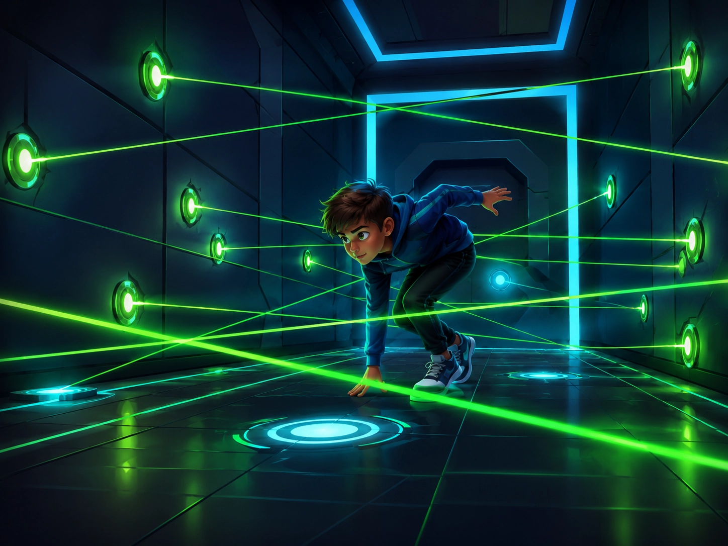 Laser Challenge Game - BLEE