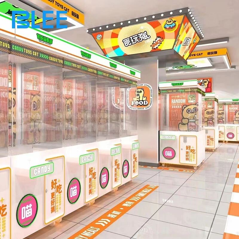 One Stop Service Claw Prize Game Machine 4 - BLEE One Stop Service Claw Prize Game Machine 4 - BLEE