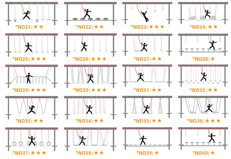 Outdoor Obstacle Adventure factory