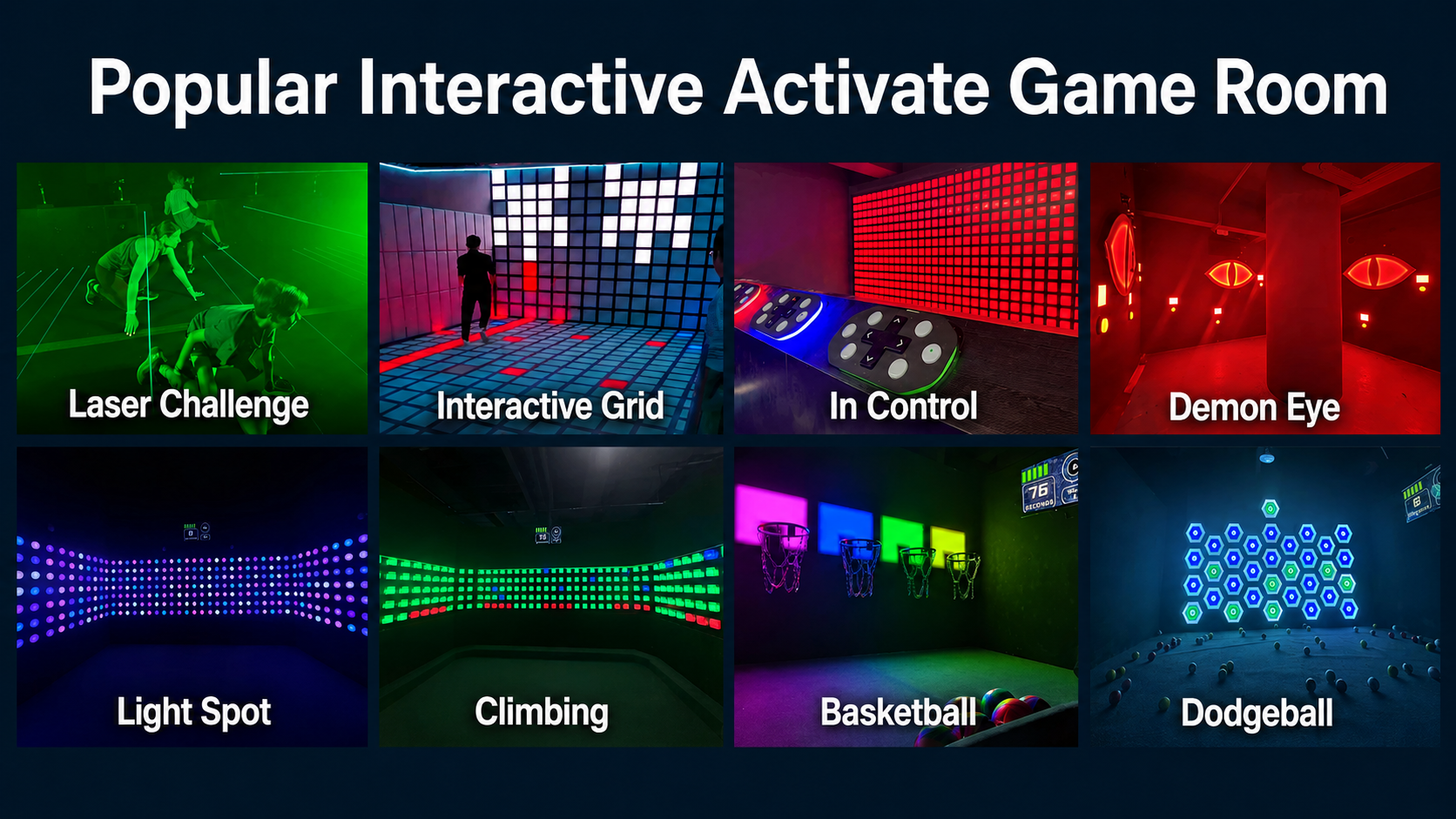 Popular Interactive Activate Game Room