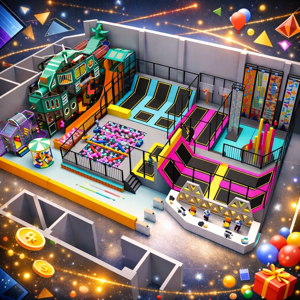 Trampoline park equipment - BLEE