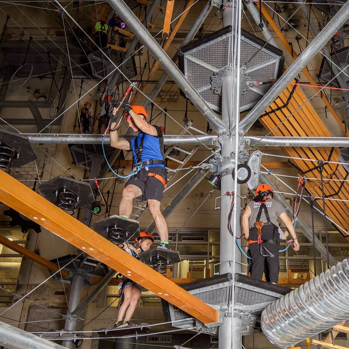 Trampoline Park with High Ropes Course 3 - BLEE Trampoline Park with High Ropes Course 3 - BLEE