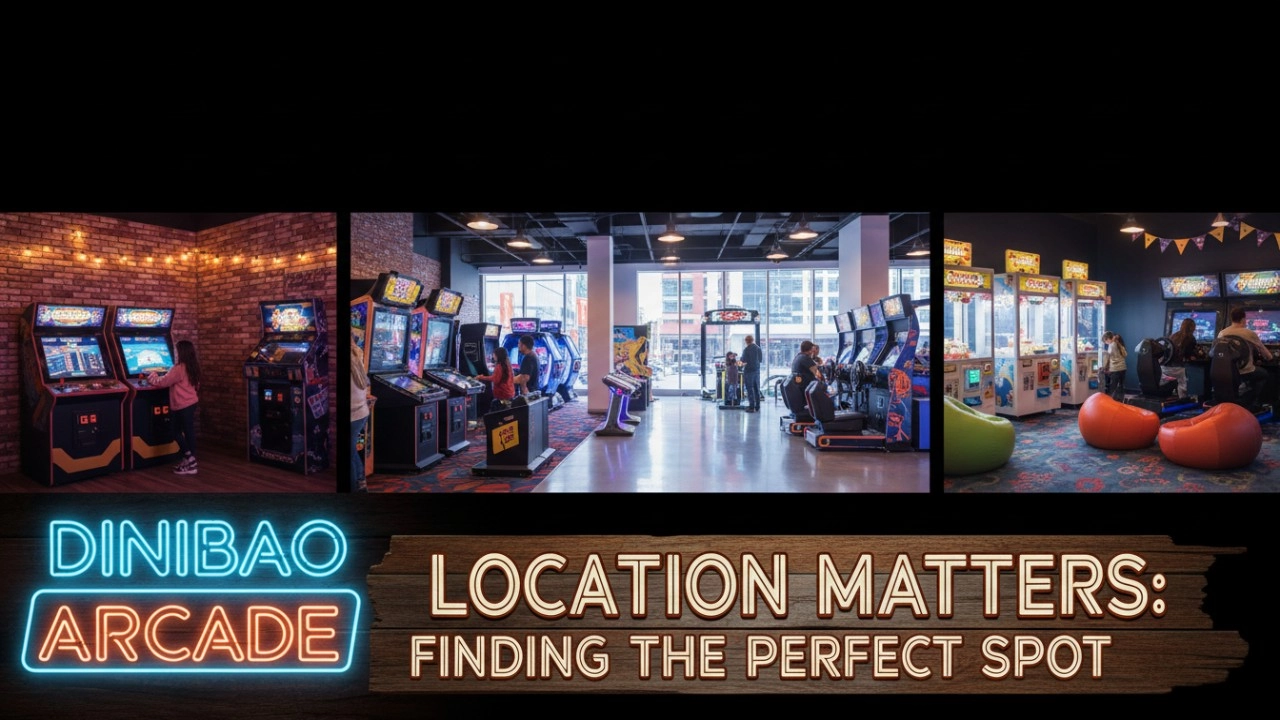 best location for arcade machines - DINIBAO