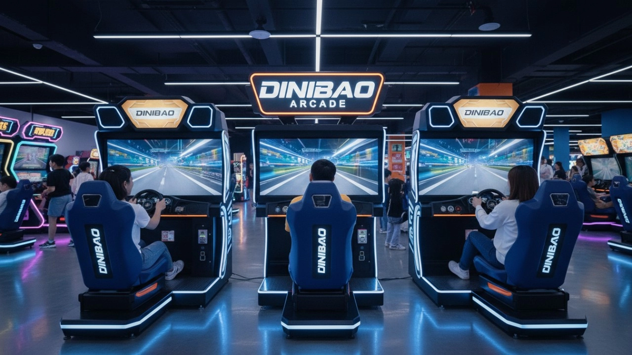 best racing arcade machine for business/commercial racing arcade machine - DINIBAO