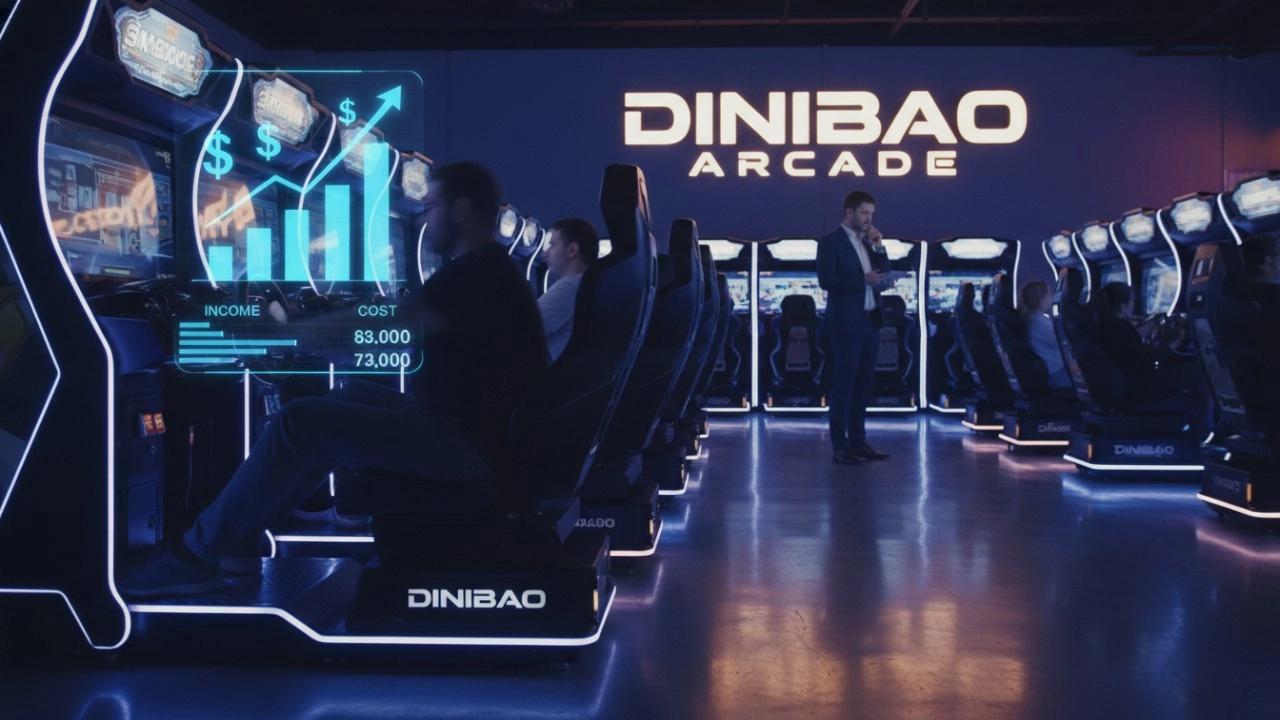 racing arcade machine ROI/ racing arcade machine income/arcade machine investment cost - DINIBAO