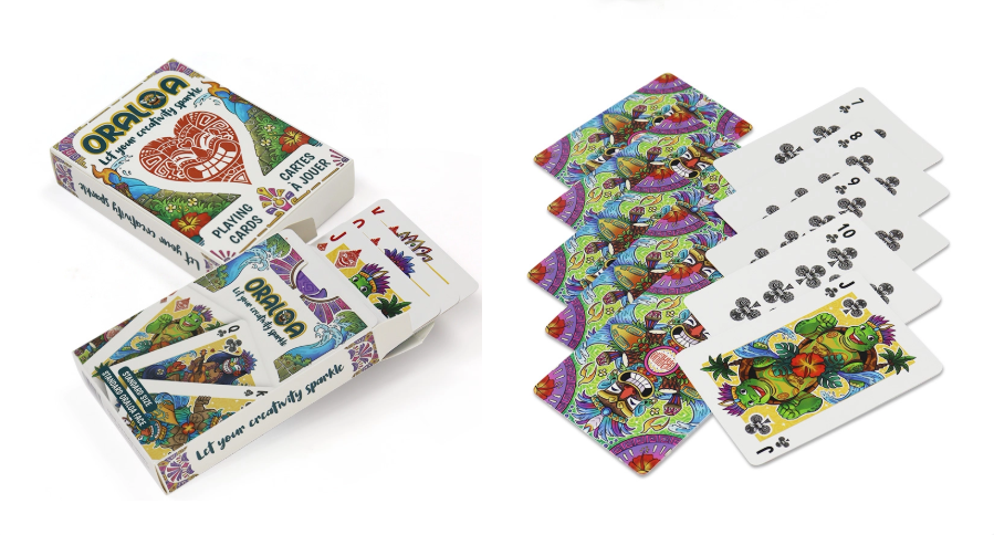 Custom Couples Game Cards Display