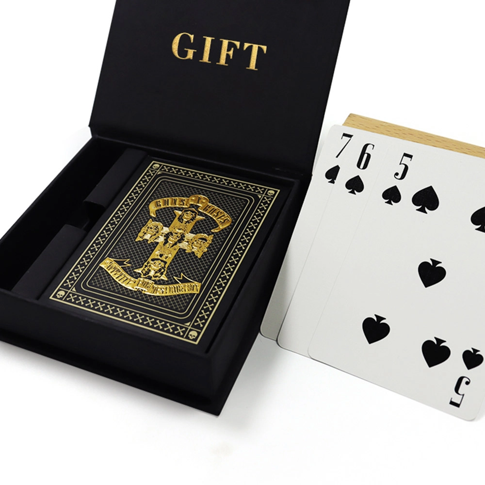 310 gsm black core paper playing cards