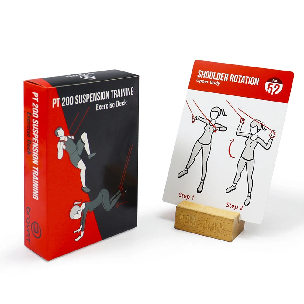 yoga exercise cards flash cards