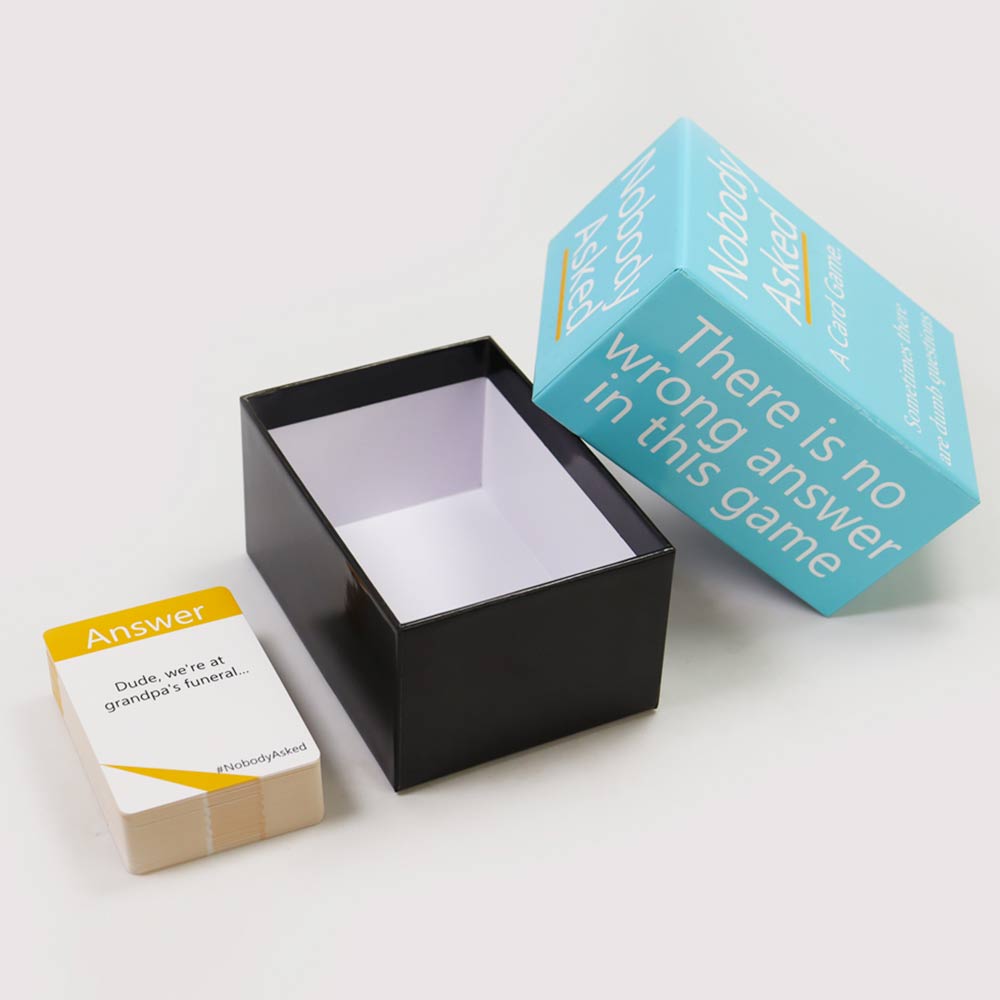 custom question cards