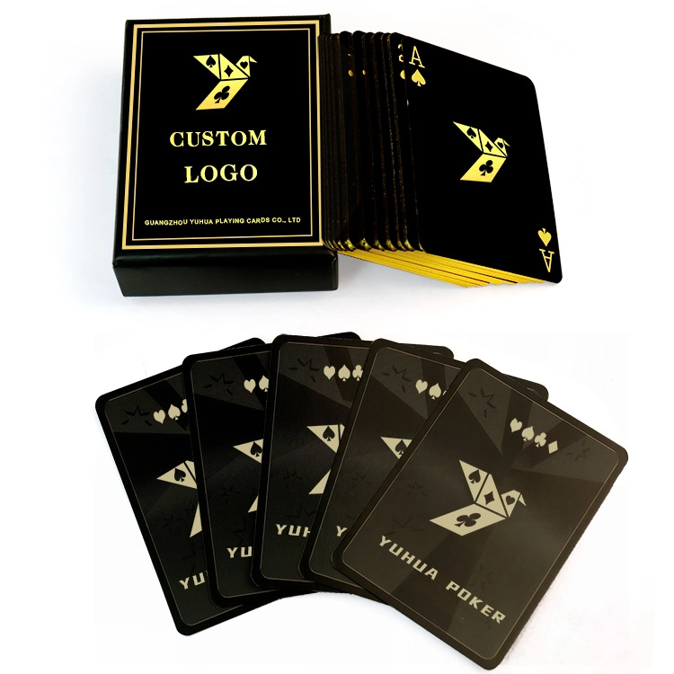 Black gold cards(4)