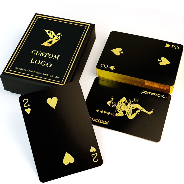 Black gold cards(5)