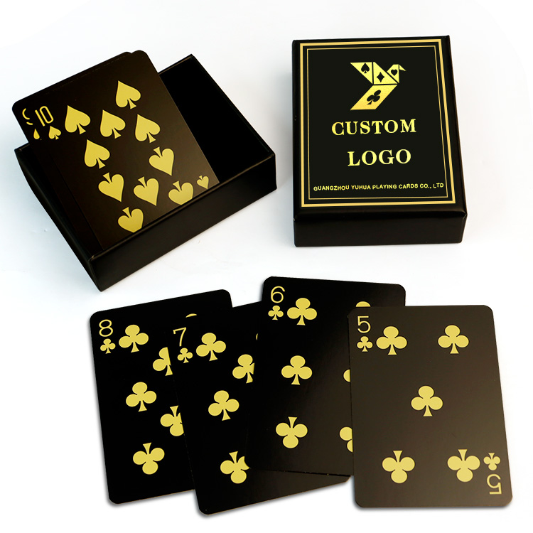 Black gold cards(6)