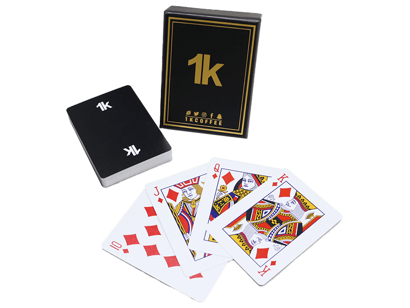 Customize your playing cards with unique artwork, card stock options, and finishes. Perfect for poker, bridge, and more!
