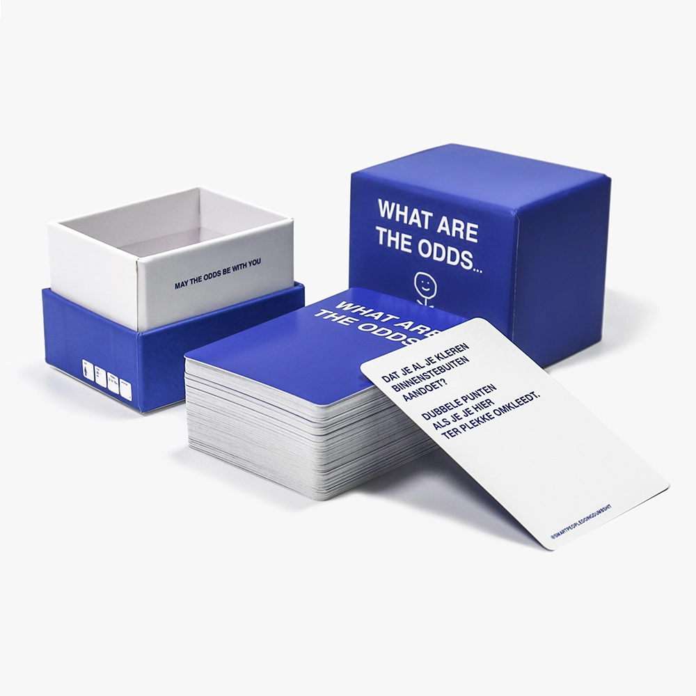 custom card game with box