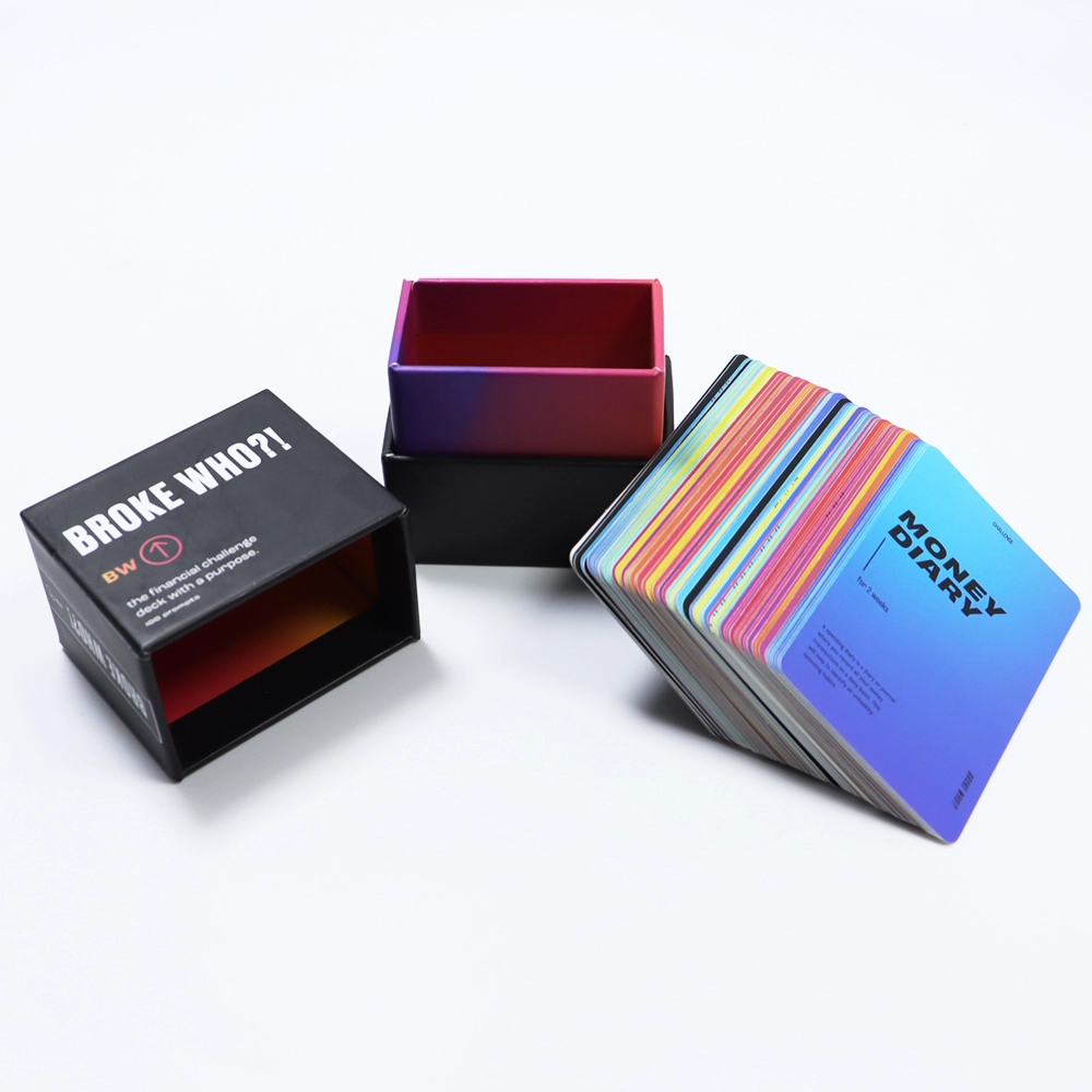 custom color game cards