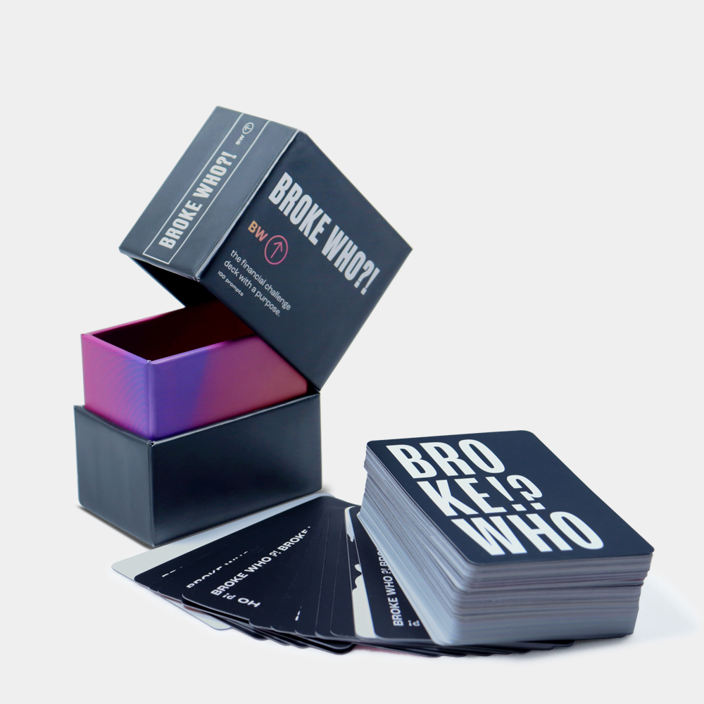 custom logo card game