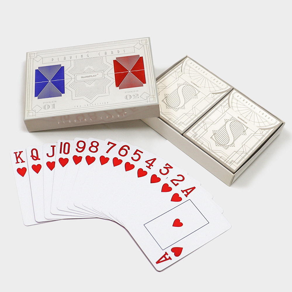 custom pvc playing cards with box