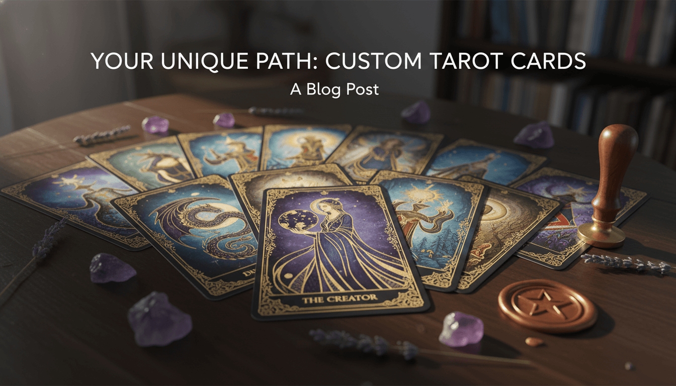 custom tarot cards yuhua