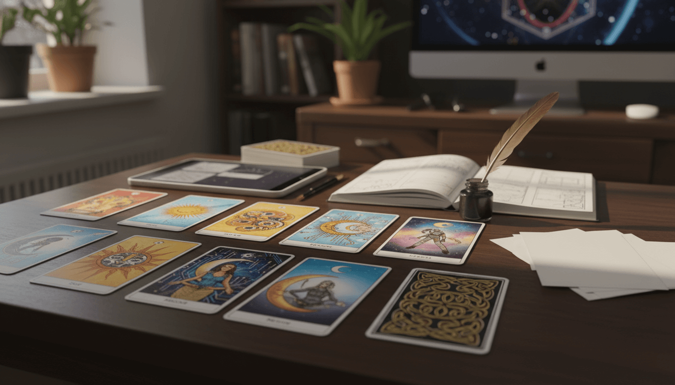 design your own custom tarot