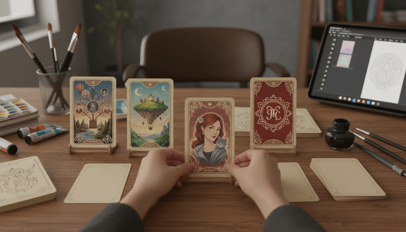 design your own tarot cards