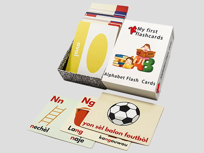 flash cards custom