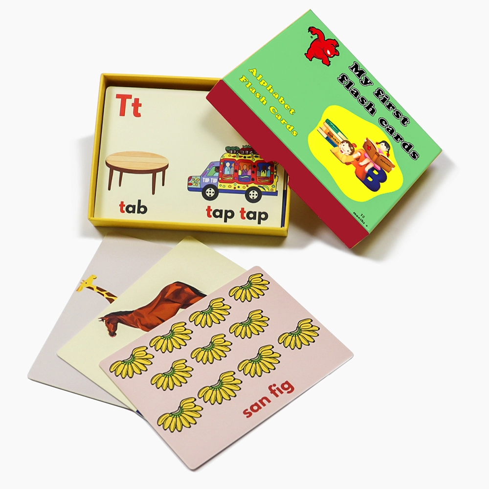 educational learning talking flash cards