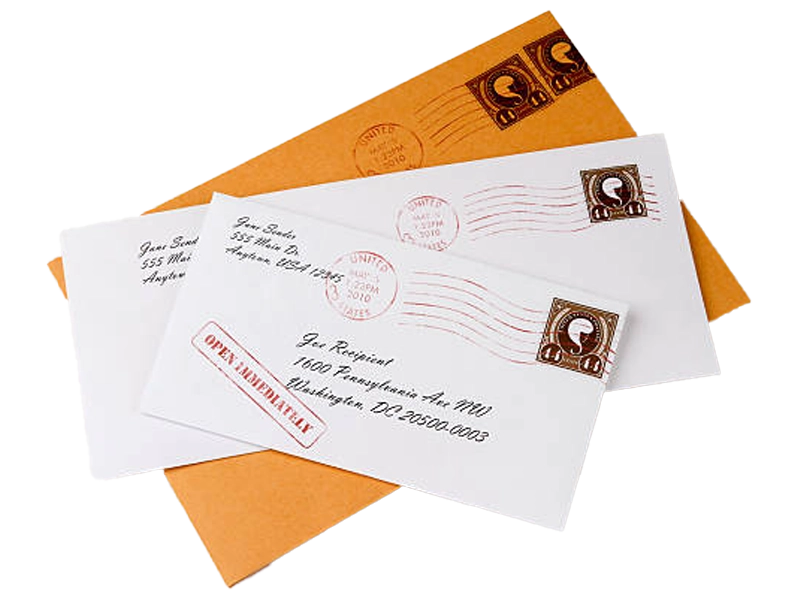 Custom envelope