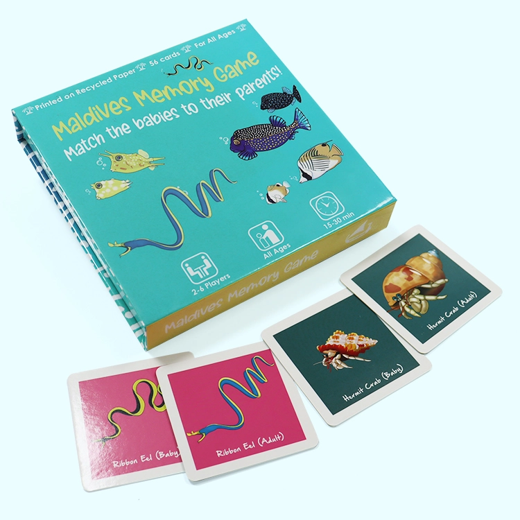 fish learning card