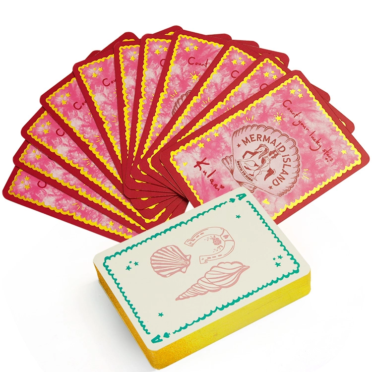 Gold-stamped  poker(14)