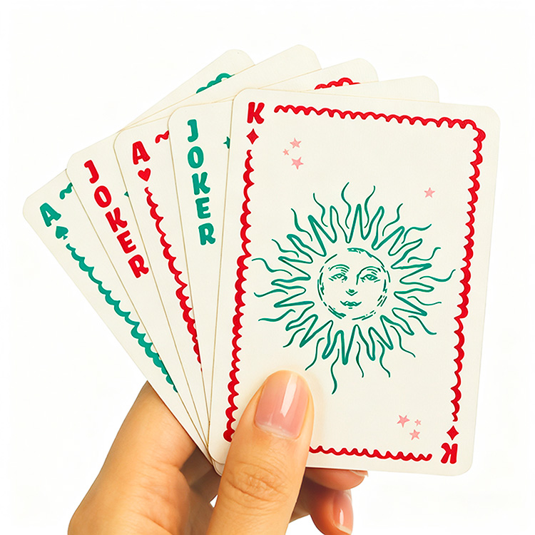 Gold-stamped  poker(15)