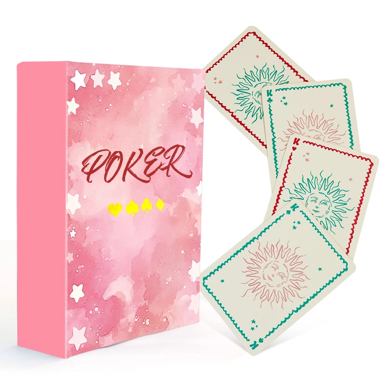 Gold-stamped poker(7)