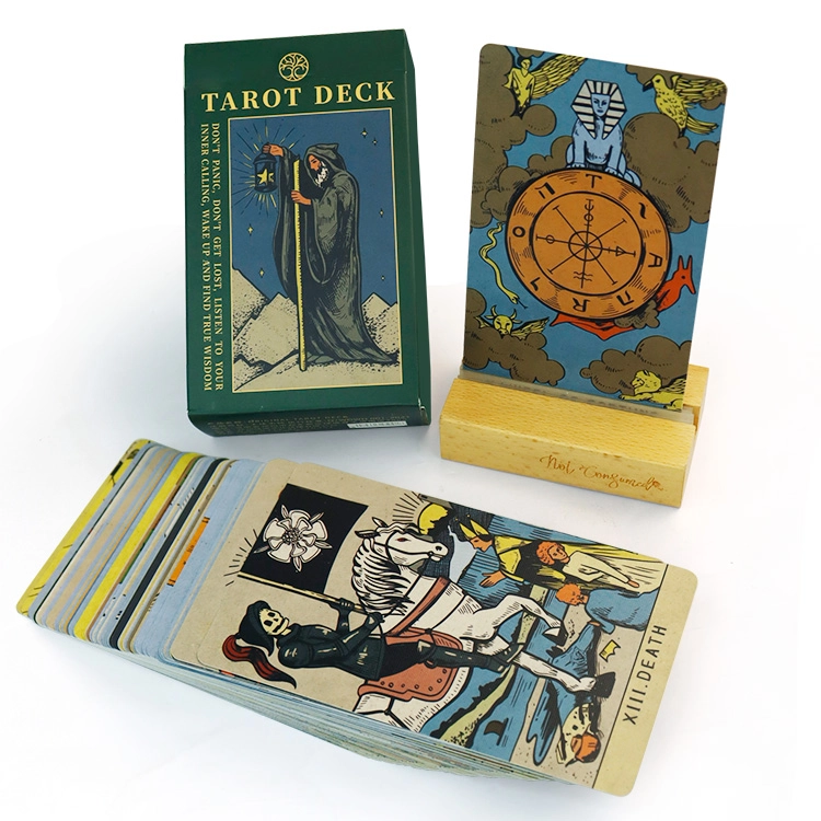 Green Tarot Card (14)