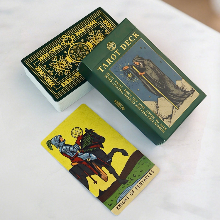 Green Tarot Card (3)