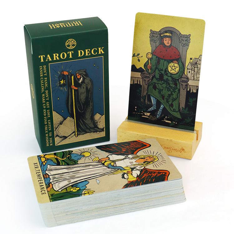 Green Tarot Card (6)