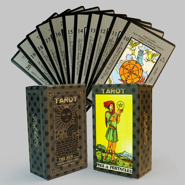 Grey Tarot Cards (10)