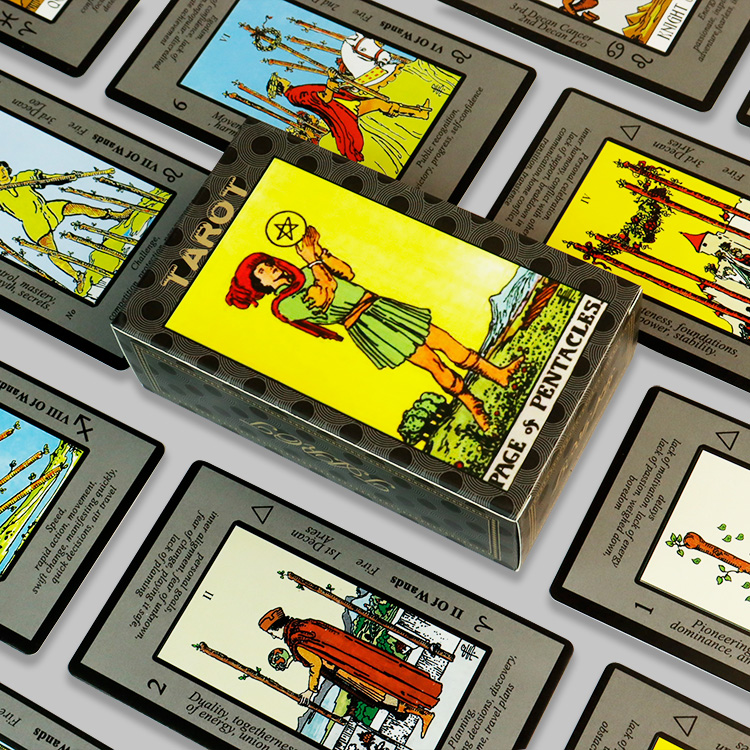 Grey Tarot Cards (11)