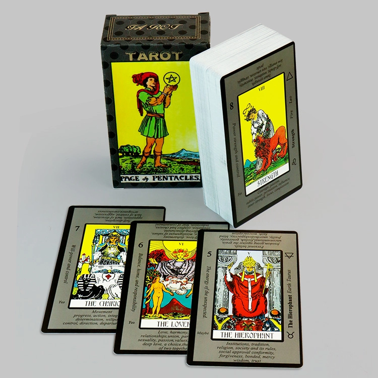 Grey Tarot Cards (4)