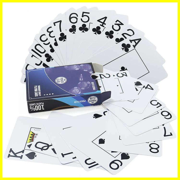 Plastic playing cards (2)