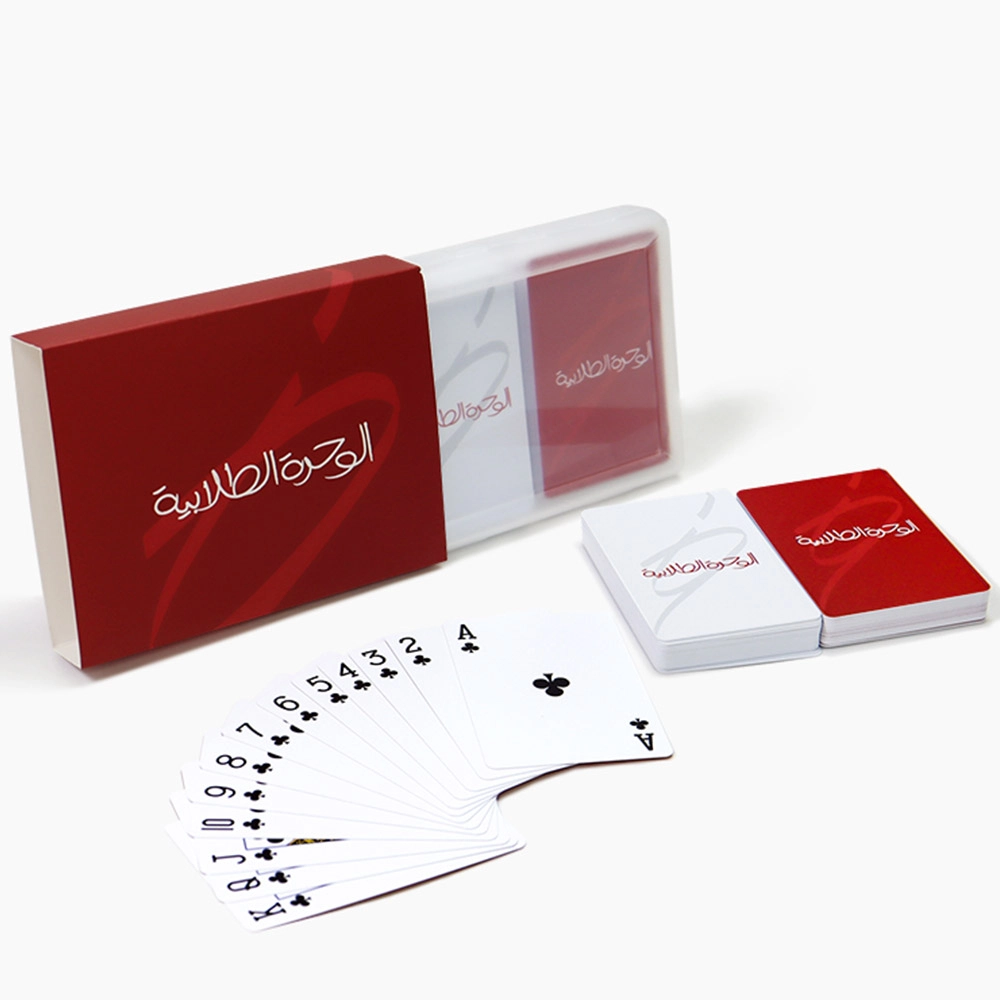 plastic playing cards