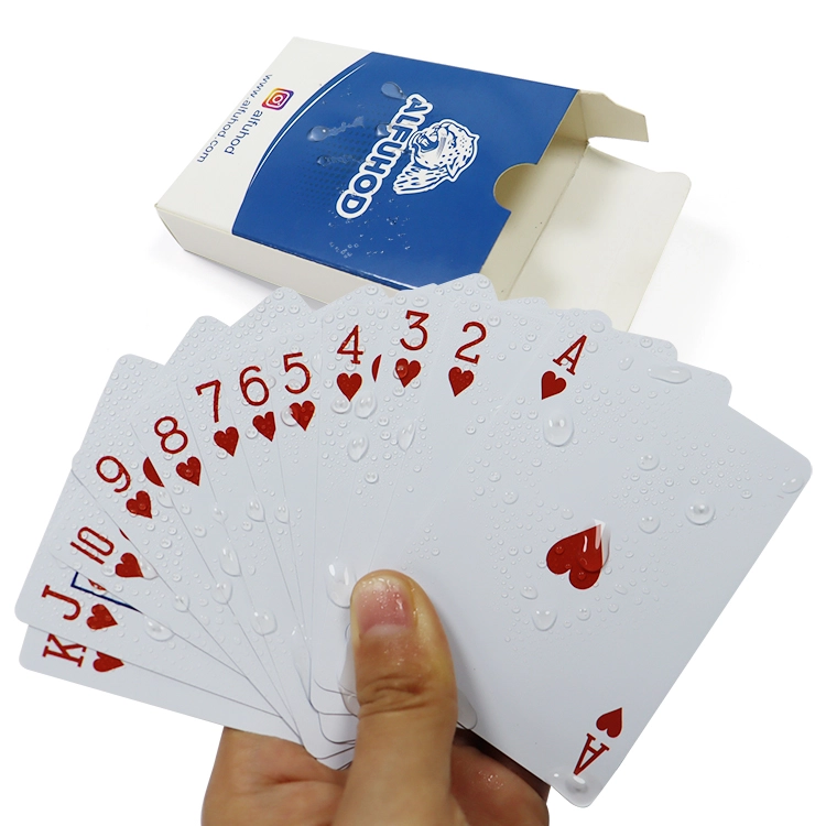 Plastic poker cards (11)