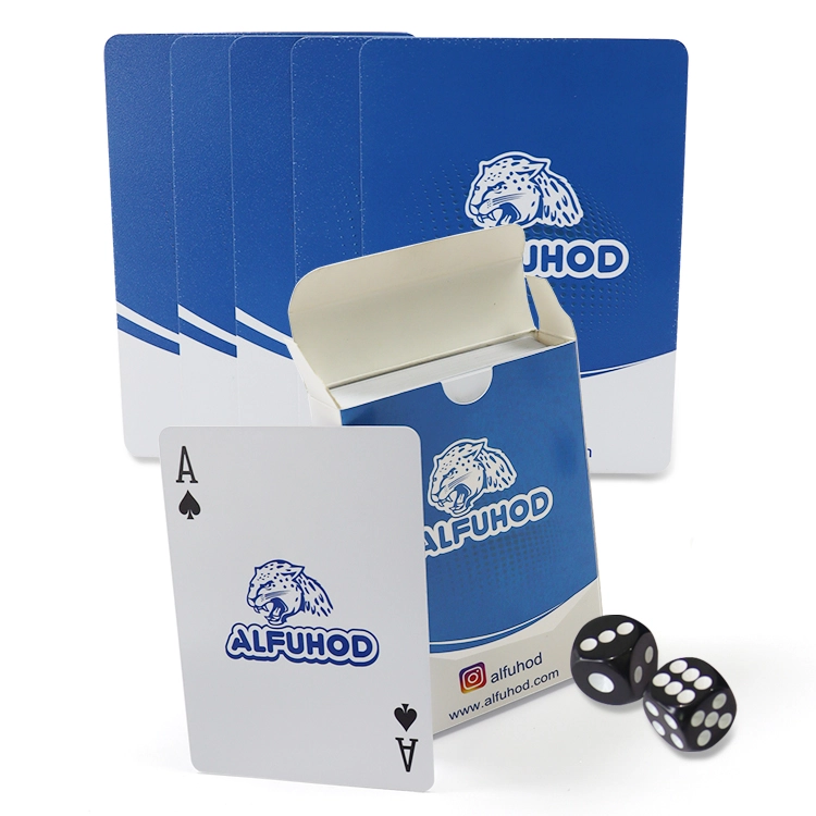 Plastic poker cards (12)