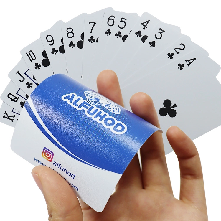 Plastic poker cards (2)
