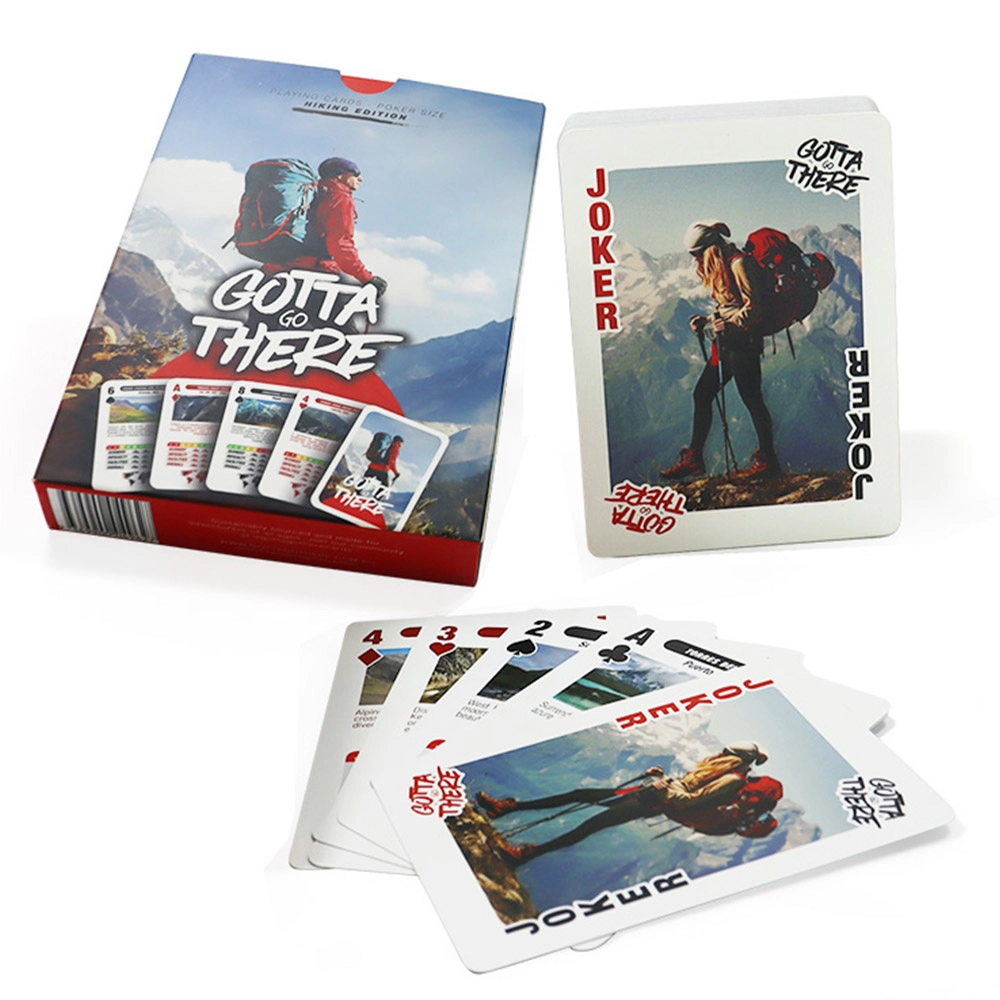 playing cards in paper
