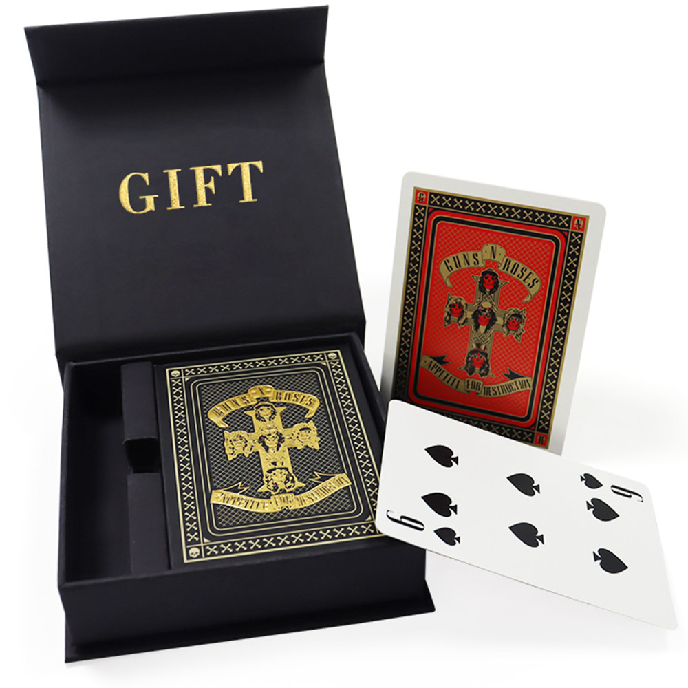 playing paper cards custom