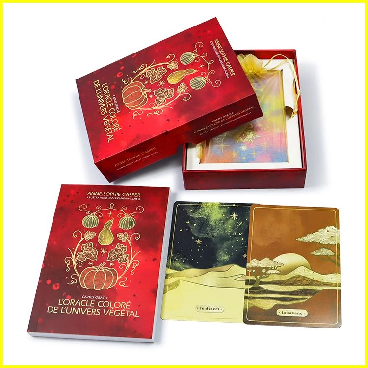 red-paper-box-gold-edge-tarot red paper box gold edge tarot