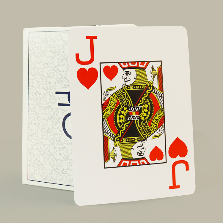 White plastic cards(13)