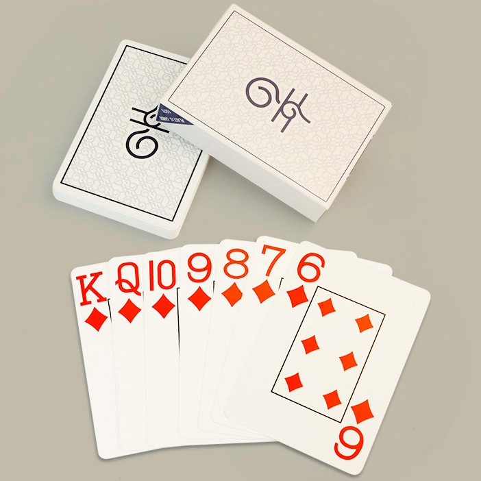 White plastic cards(17)